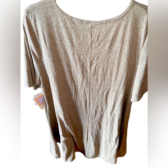 Lularoe Custom 2X khaki heather Perfect T. “Grab Your Balls It’s Canning season” - Picture 2 of 6